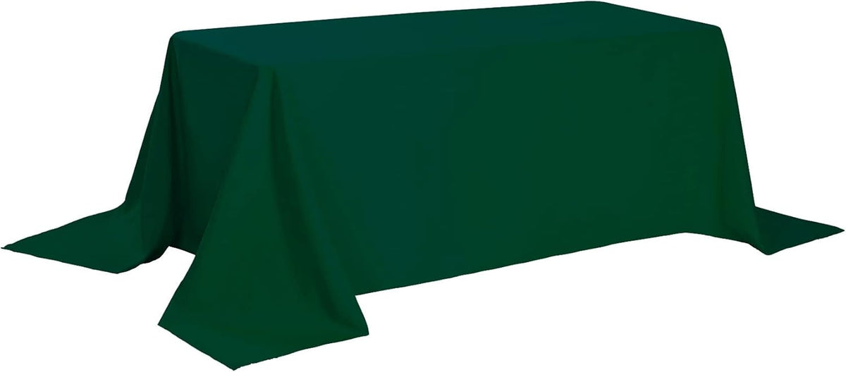 Rectangle Tablecloth 90x132 inch Washable Polyester Fabric Table Cloth for Wedding Party Dining