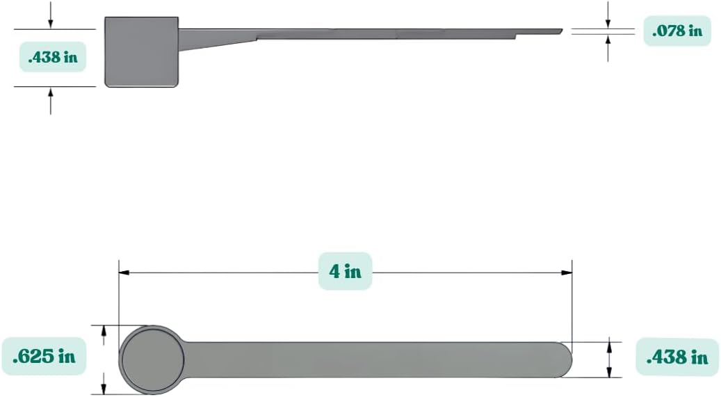 1.5 mL (1.5 CC) Long Handle Scoop for Measuring Coffee, Pet Food, Grains, Protein, Spices and Other