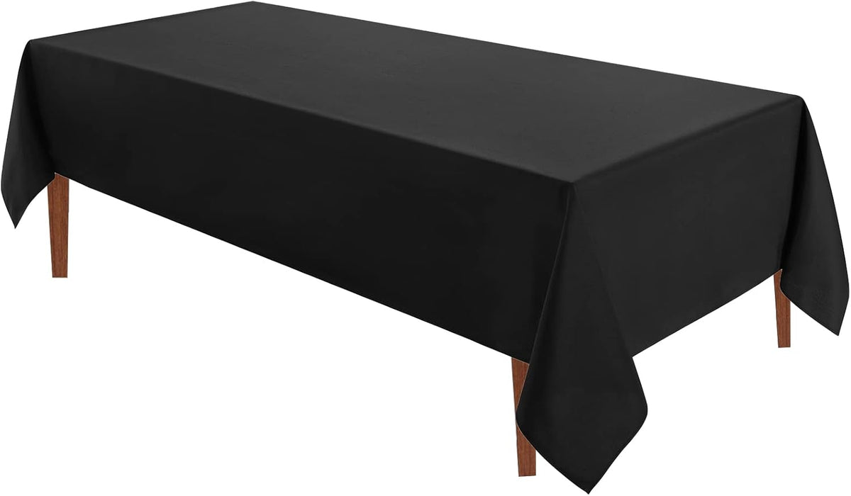 VidaFete Tablecloth 60 * 120inch Rectangle Table Cloth Polyester, Stain Wrinkle Resistant Polyester