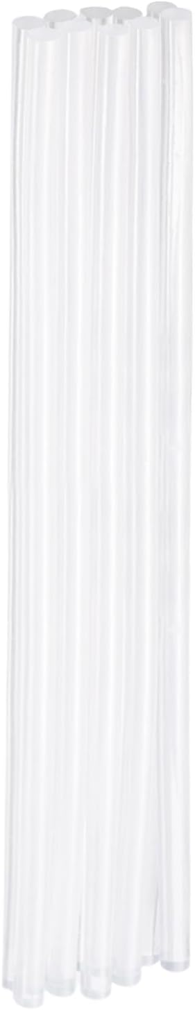HARFINGTON 10pcs Hot Glue Sticks 0.28" Dia x 10.63" Long EVA Mini Hot Melt Adhesive Glue Stick for