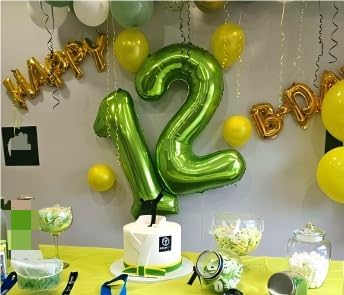 Light Green Number 1 Balloon 40 inch, Number 1 Birthday Balloons for Boy Girl, Light Green Foil One