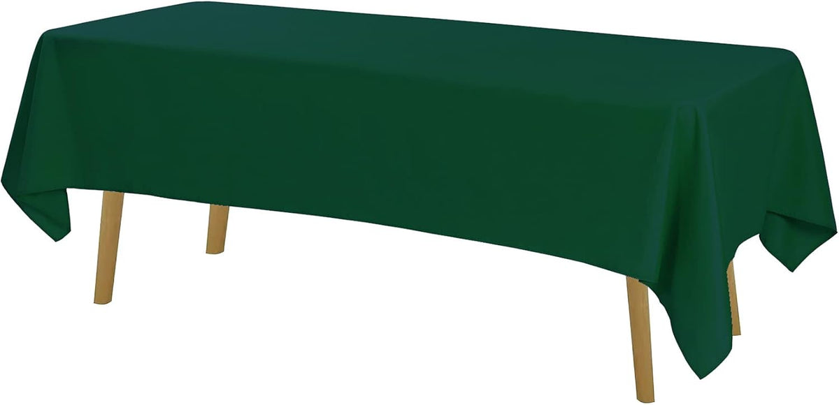Rectangle Tablecloth 60x120 inch Washable Polyester Fabric Table Cloth for Wedding Party Dining
