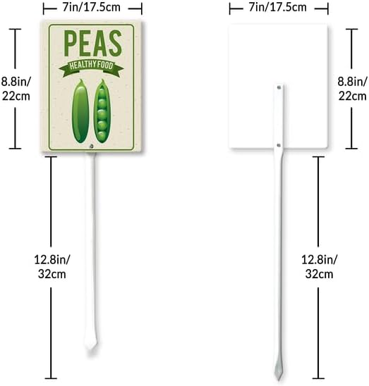 Eveokoki Aluminum Seed & Plant Labels - Plant Markes for Seedlings-Plant Tags for Pots - Garden