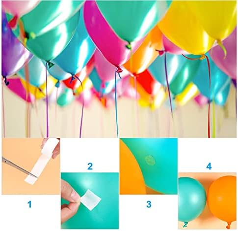 Balloon arch kit and Balloon Garland Kit, 2 Pack Balloon Garland Strips - 2 Pack Balloon Glue Point