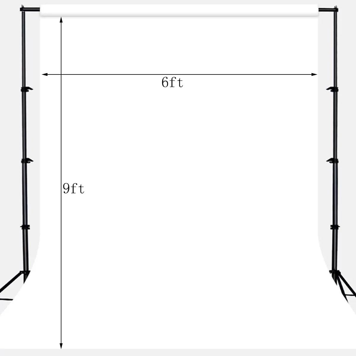 Solid Photography Backdrop Background Chromakey Muslin Portrait Background Screen for Photo Video
