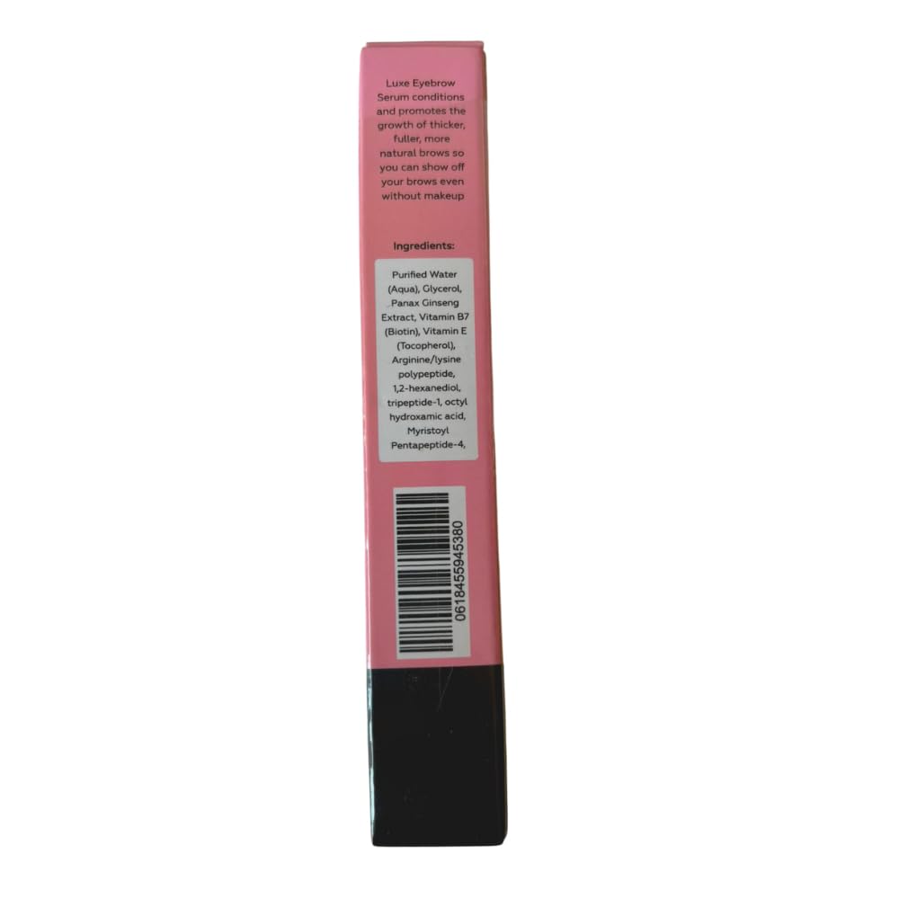 Eyebrow Serum - Brow Serum for Ticker, Longer and Fuller Brows - Visible Results after 4 weeks