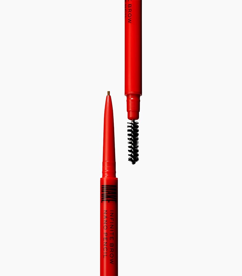 MAKE Beauty Nano Brow, Micro Eyebrow Pencil. Long-Lasting Smudgeproof Eye Brow Makeup for Hairlike