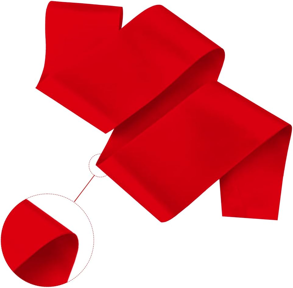16 Pcs Sash Blank Satin Red Sash - DIY Bride To Be Sashes for Pageants, Graduation, Hen Party