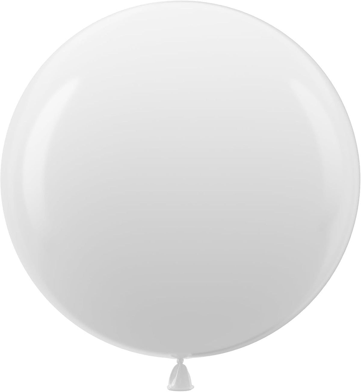 Bezente White Giant Balloons 36 Inch - 8 Pack Jumbo White Balloons Large Round Latex Balloons for