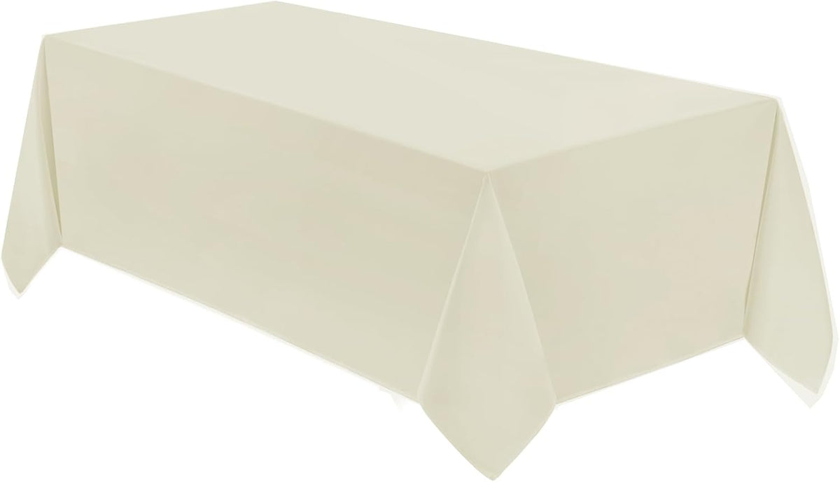 VidaFete Tablecloth 90 * 156inch Rectangle Table Cloth Polyester, Stain Wrinkle Resistant Polyester