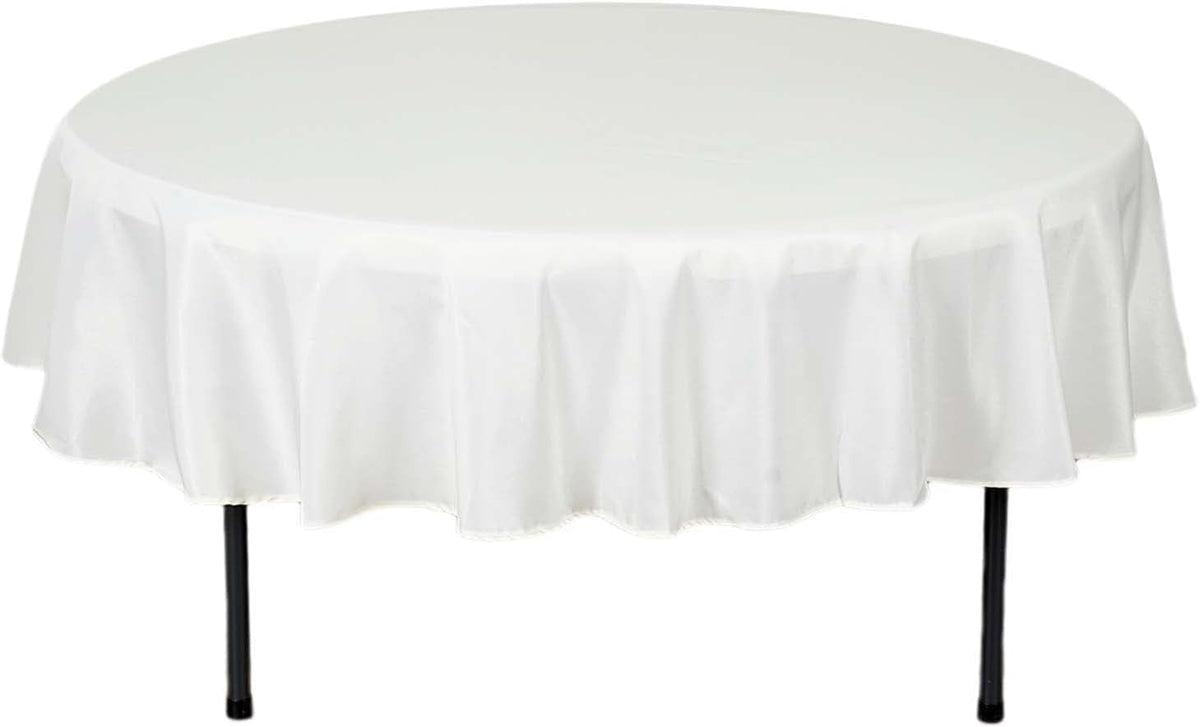 Efavormart Round Tablecloth, 70 Inch Stain & Wrinkle Resistant Washable Table Cloth, Decorative