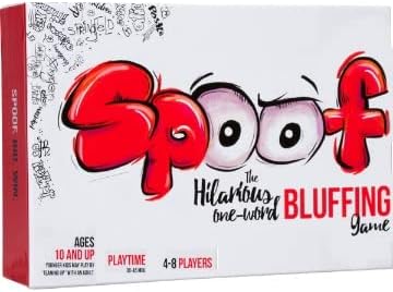 Inspiration Play Spoof Family Party Bluffing Board Game - Funny and Great for Groups Ages 8 and Up