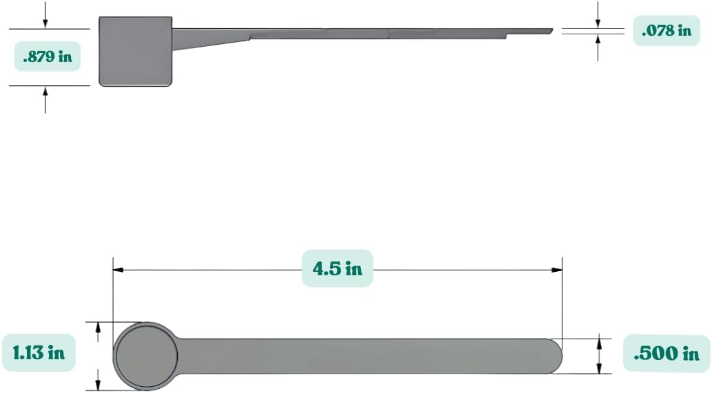 13 mL (13 CC) Long Handle Scoop for Measuring Coffee, Pet Food, Grains, Protein, Spices and Other