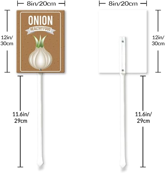 Eveokoki Aluminum Seed & Plant Labels - Plant Markes for Seedlings-Plant Tags for Pots - Garden