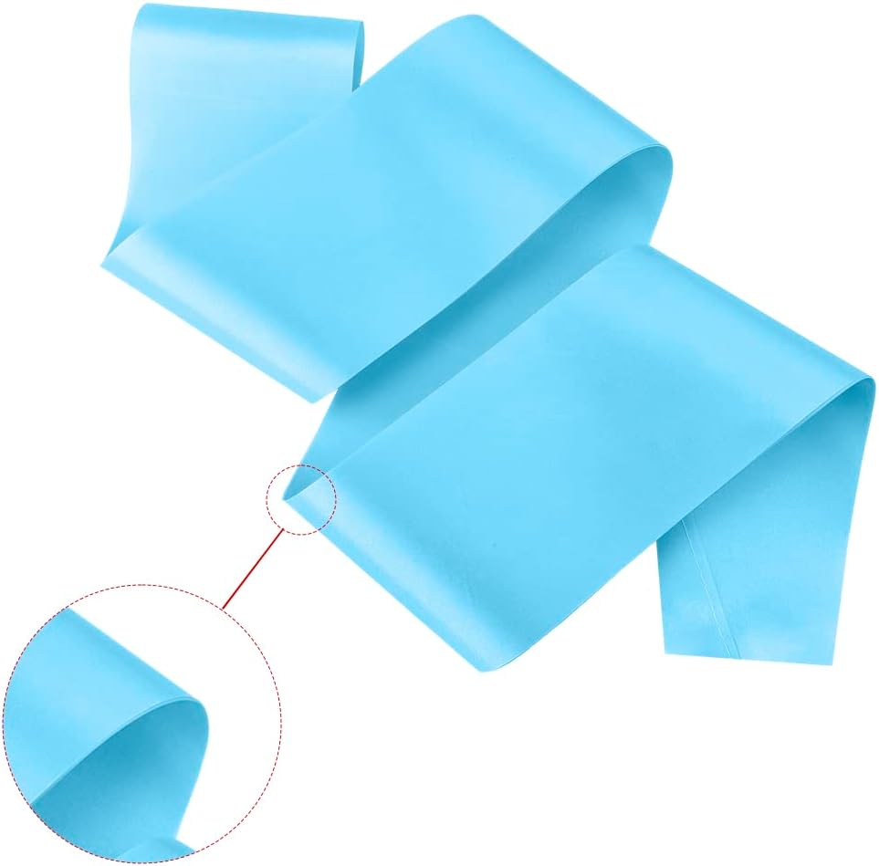 8-Pcs Light Blue Satin Bride's Sashes, Diy Sash Collection for Pageants, Birthdays, Weddings &