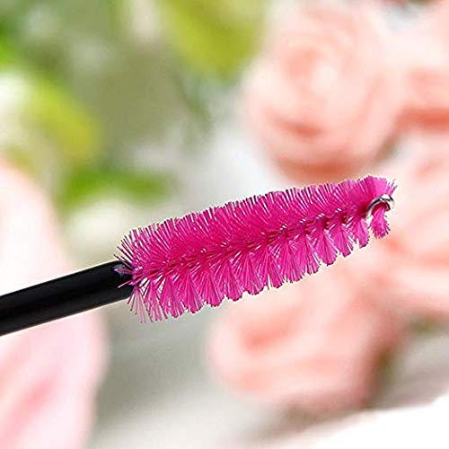G2PLUS 300PCS Eyelash Brush, Disposable Mascara Wands Applicator Makeup Tools, Eyebrow Spoolies