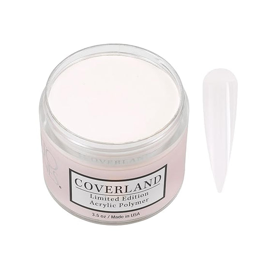 Coverland Acrylic Powder 3.5oz "Light White" - Limited Edition