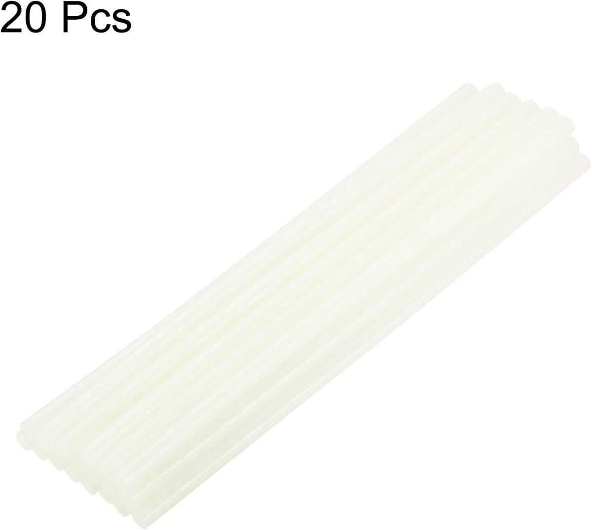 uxcell 20pcs Hot Glue Sticks for Glue Gun 11mm/0.43-inch x 8-inch Mini Hot Melt Adhesive Glue Stick