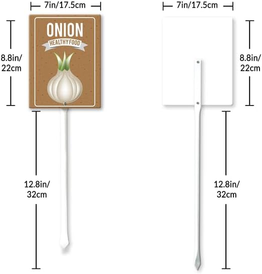 Eveokoki Aluminum Seed & Plant Labels - Plant Markes for Seedlings-Plant Tags for Pots - Garden