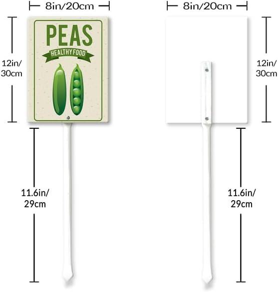 Eveokoki Aluminum Seed & Plant Labels - Plant Markes for Seedlings-Plant Tags for Pots - Garden