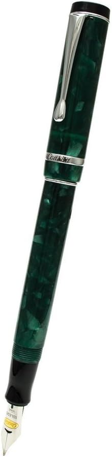 Conklin Duragraph Fountain Pen Forest Green - Medium Nib, Timeless Luxury for Professional Writing