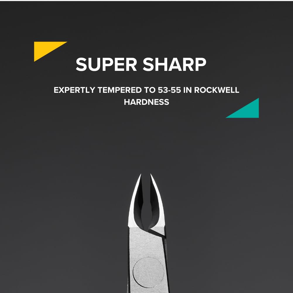 Rui Smiths Professional Cuticle Nippers | Precision Surgical-Grade Stainless Steel Cuticle Trimmer