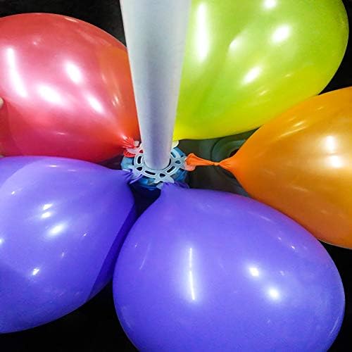 Balloon Clips(120 pcs), Tinabless Balloon Connectors for Decor Balloons Arch, Balloons Column Stand