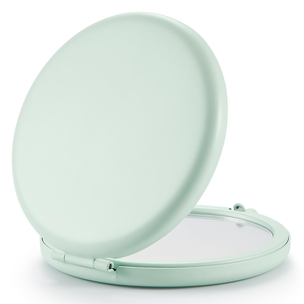 Compact Mirror for Purse, Pack of 6 Double-Sided 1X/2X Magnifying Metal Pocket Makeup
