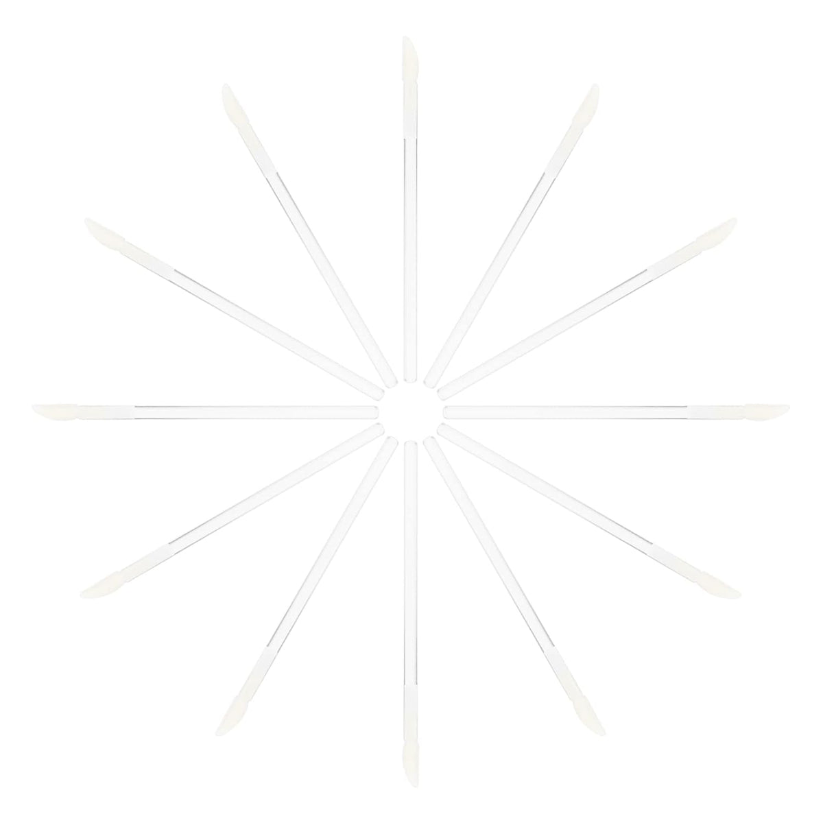 G2PLUS 200PCS Lip Gloss Applicators, Transparent Disposable Lip Brushes, Lipstick Gloss Wands