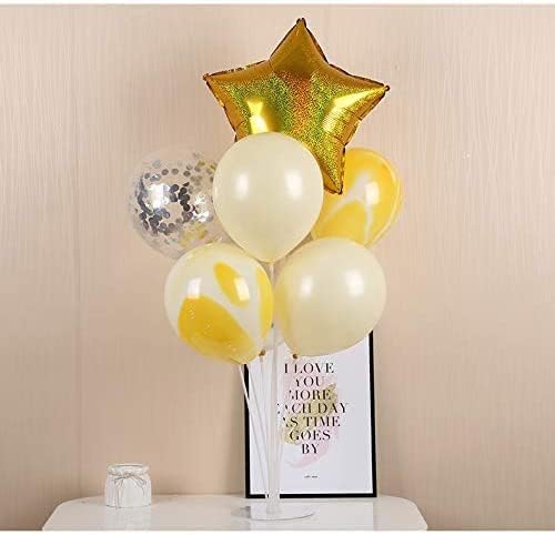 LANGXUN 28" Height Table Balloon Stand Kit for Birthday Party Wedding Decorations, Balloons Arch