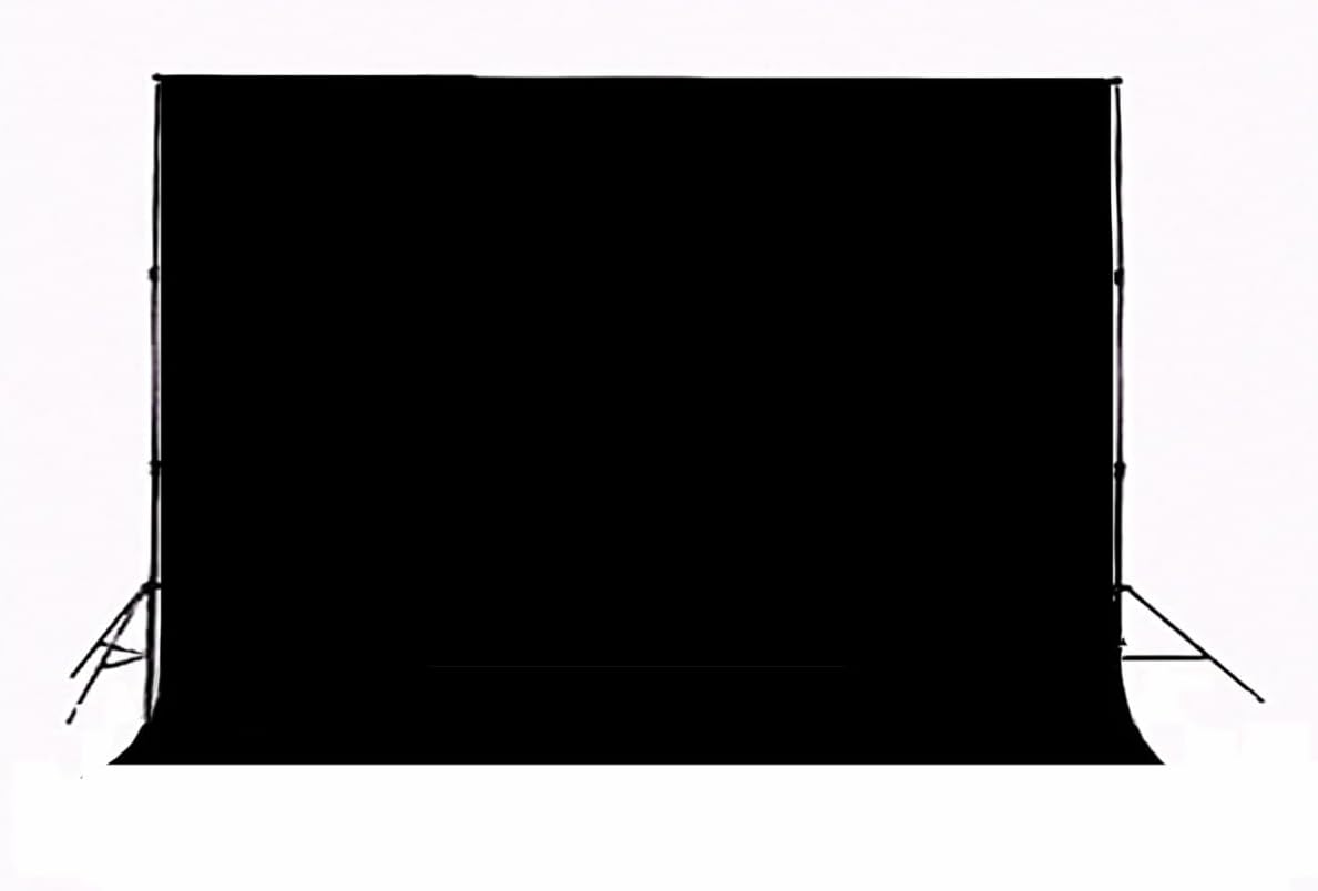 Black Backdrop for Photography Durable Fabric Background Photo Backdrop Video Photography Studio