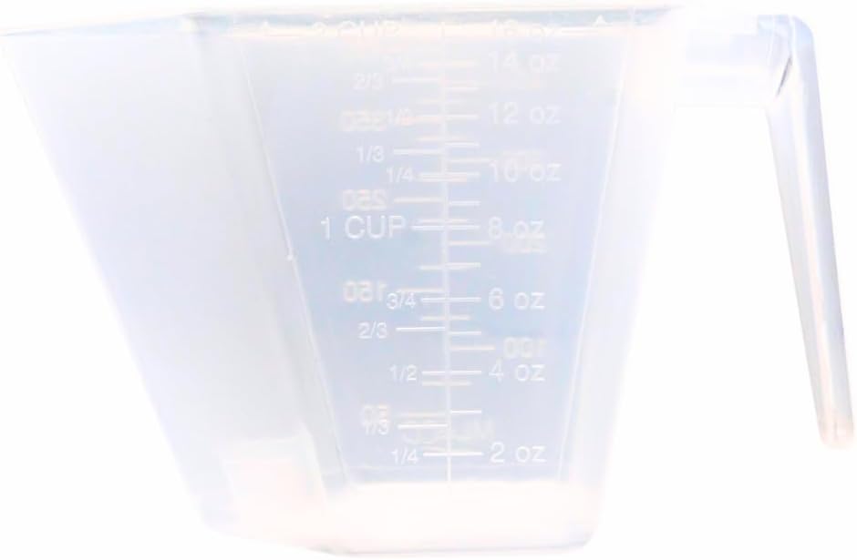 2 Cup LONG Handle (1 Pint | 16 Oz. | 500 mL) Scoop for Measuring Coffee, Pet Food, Grains, Protein