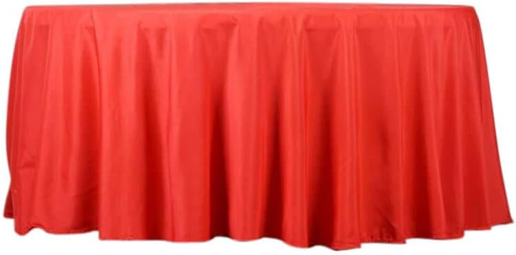 Efavormart Round Tablecloth, 132 Inch Stain & Wrinkle Resistant Washable Table Cloth, Decorative