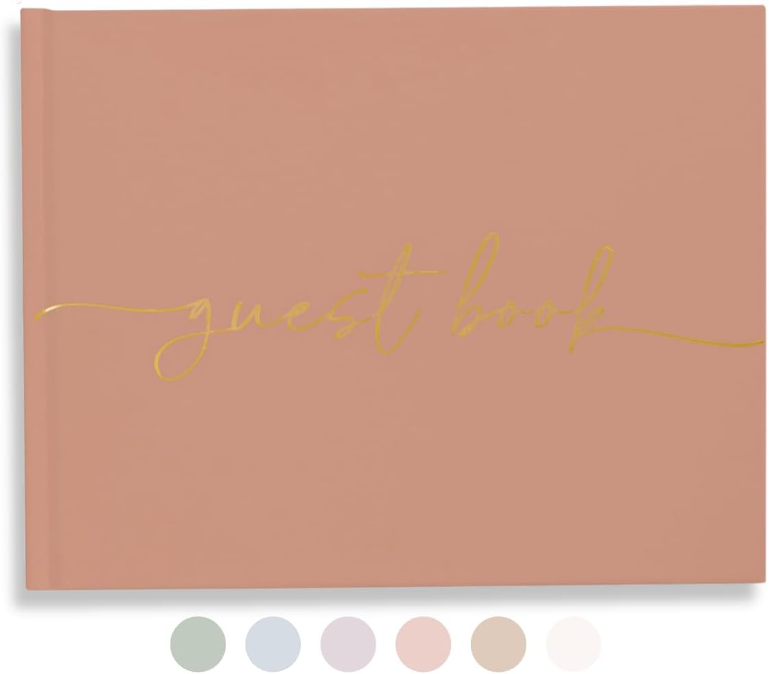 Lamare Wedding Guest Book – Polaroid Guest Book for Wedding Reception, Baby Shower, Birthday