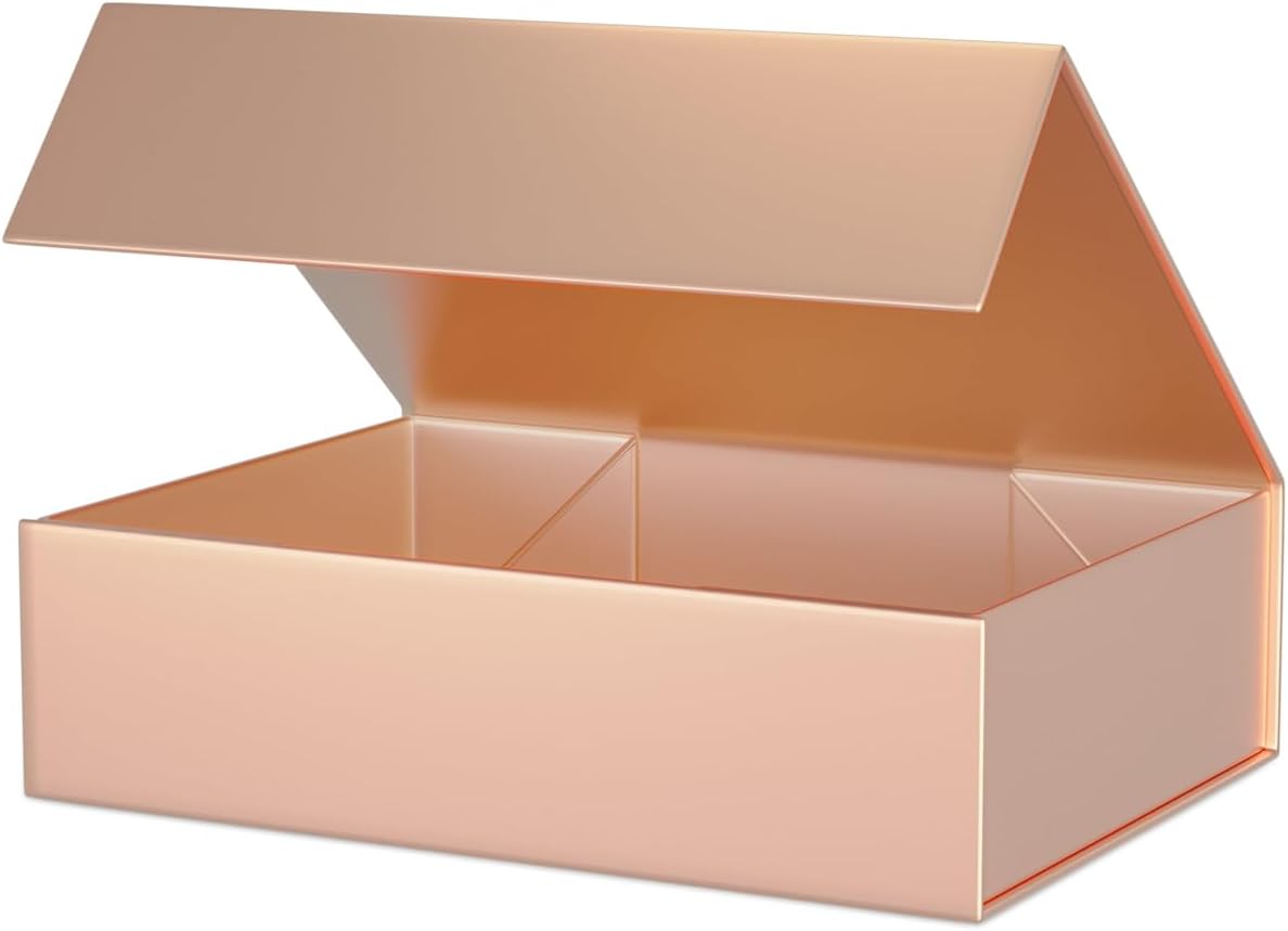 Gift Boxes 11.9" x 8.5" x 3.3" with Magnetic Closure Lid Boex for Presents,Bridesmaid Gifts