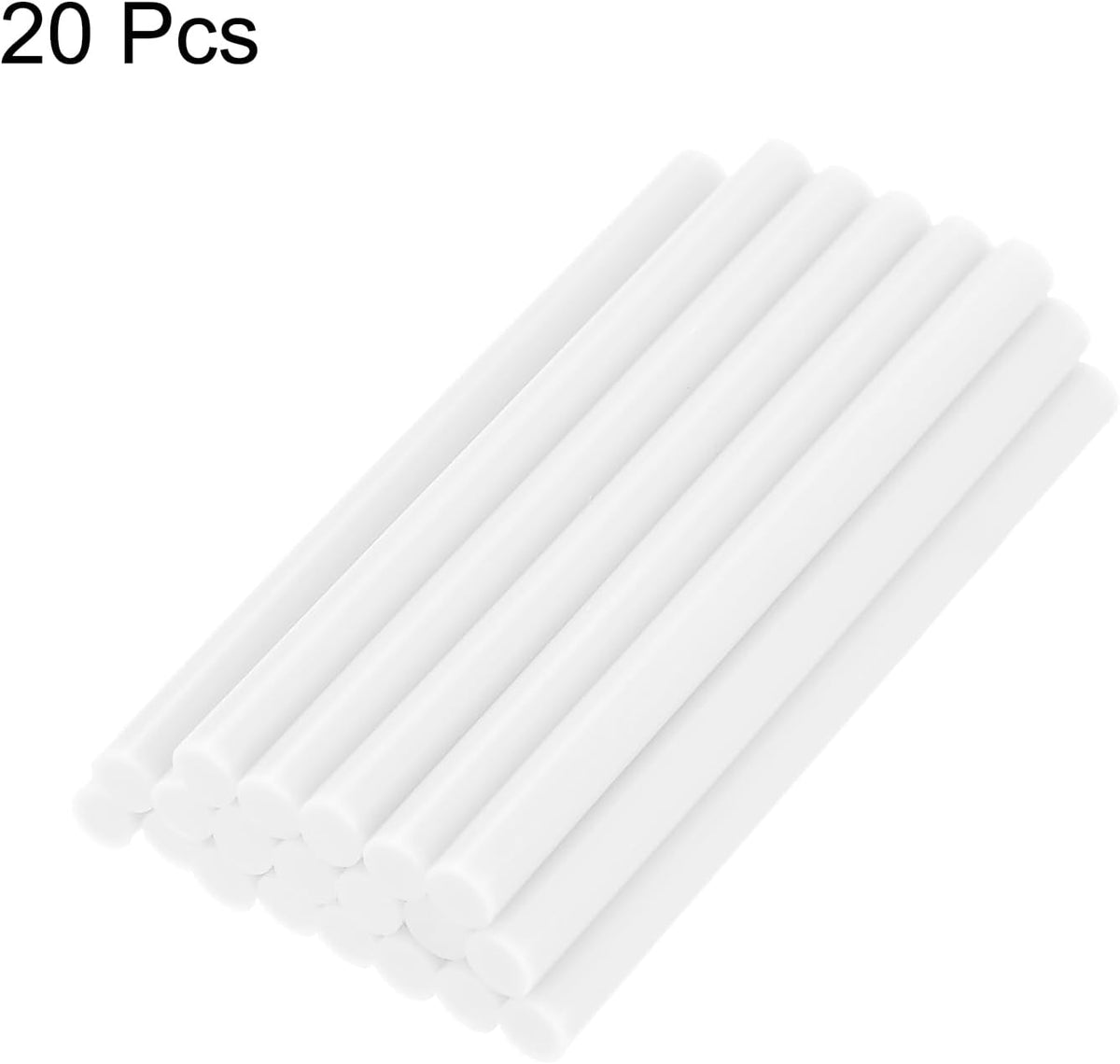 uxcell 20pcs Hot Glue Sticks for Glue Gun 7mm/0.27-inch x 4-inch Mini Hot Melt Adhesive Glue Stick