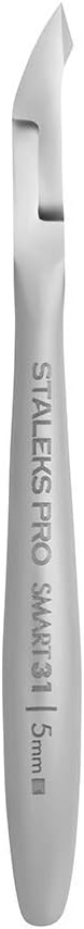 Staleks Pro SMART 31 Cuticle Nippers – 5mm Blade Cuticle Trimmer – Sharp & Durable Stainless Steel