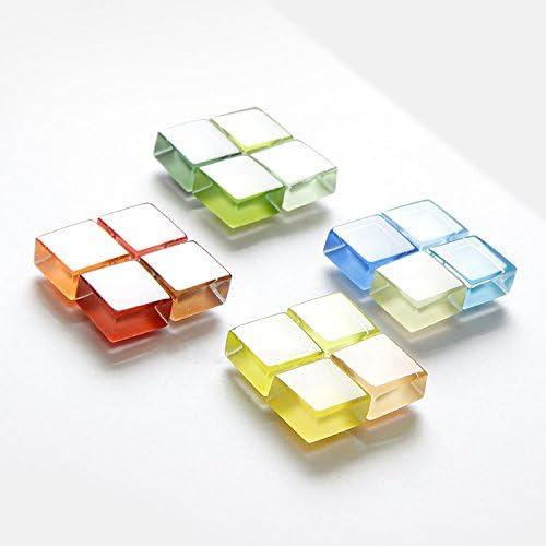 48 Refrigerator Magnets Cute Fridge Magnets for Whiteboard, Locker | Colorful Magnets Glass