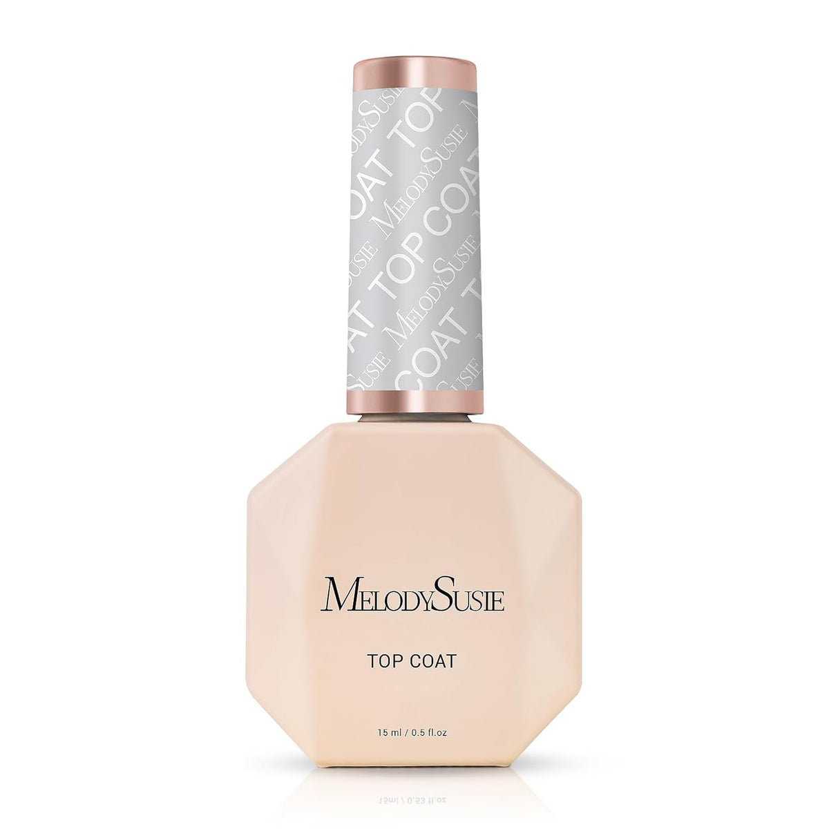 MelodySusie Top Coat No Wipe Glossy Long Lasting Shine Finish Soak Off UV LED Nail Lamp Nail Polish