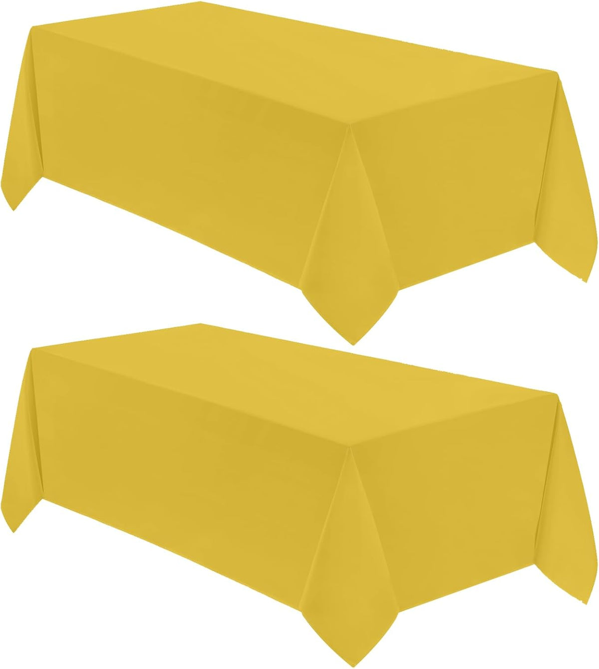 VidaFete Tablecloth 2 Pack 90 * 156inch Rectangle Table Cloth Polyester, Stain Wrinkle Resistant