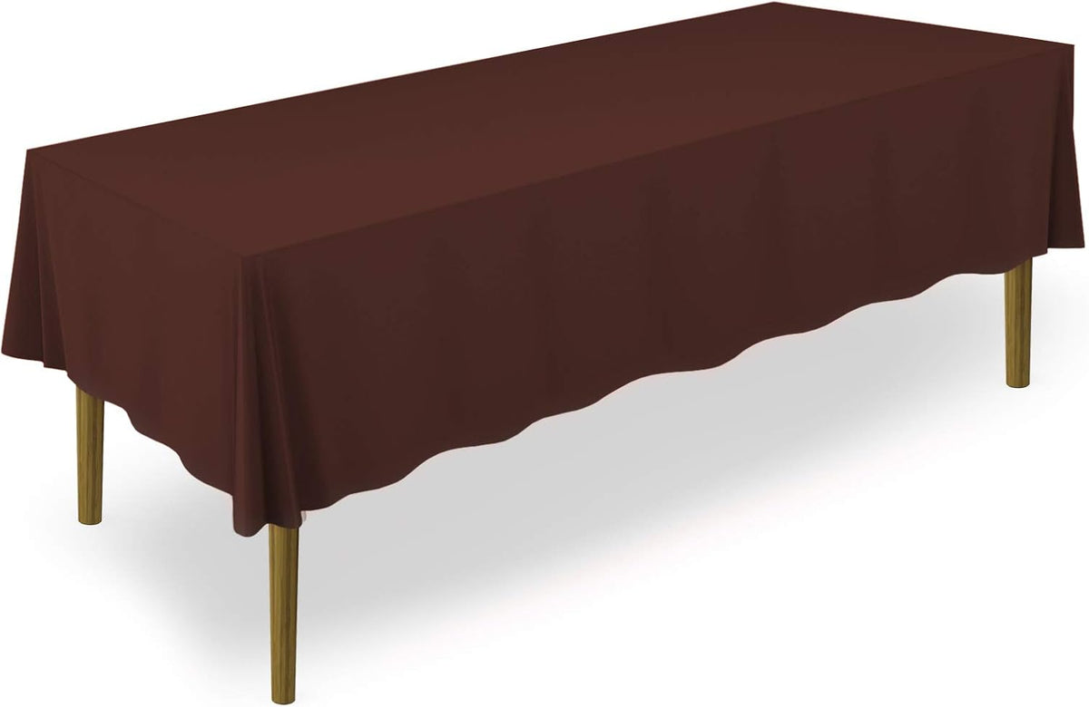 Lann's Linens - 10 Premium 60" x 126" Tablecloths for Wedding/Banquet/Restaurant - Rectangular