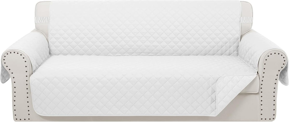 Reversible Oversized Sofa Covers Couch Cover Furniture Protector for Dogs Elastic Straps Water