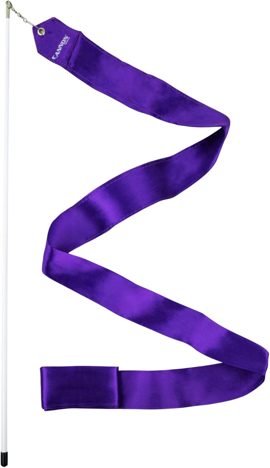 Cannon Sports Gymnastics Ribbon Wand for Dancing, Cheerleading, Olympic Tournament, & Artistic