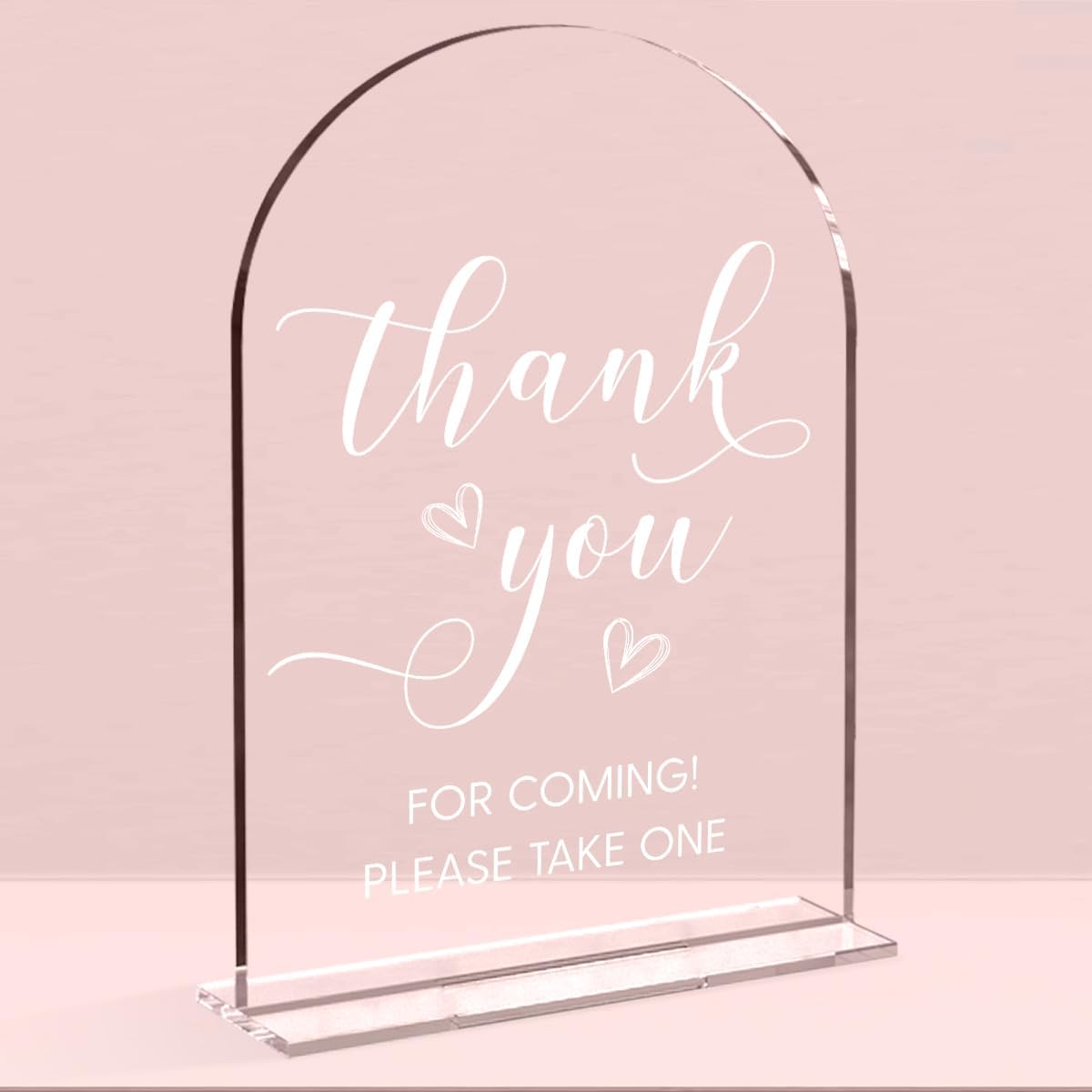 Wedding Sign，Thank You For Coming Sign，Kids Wedding Activities Acrylic Plaque, Wedding Favors For