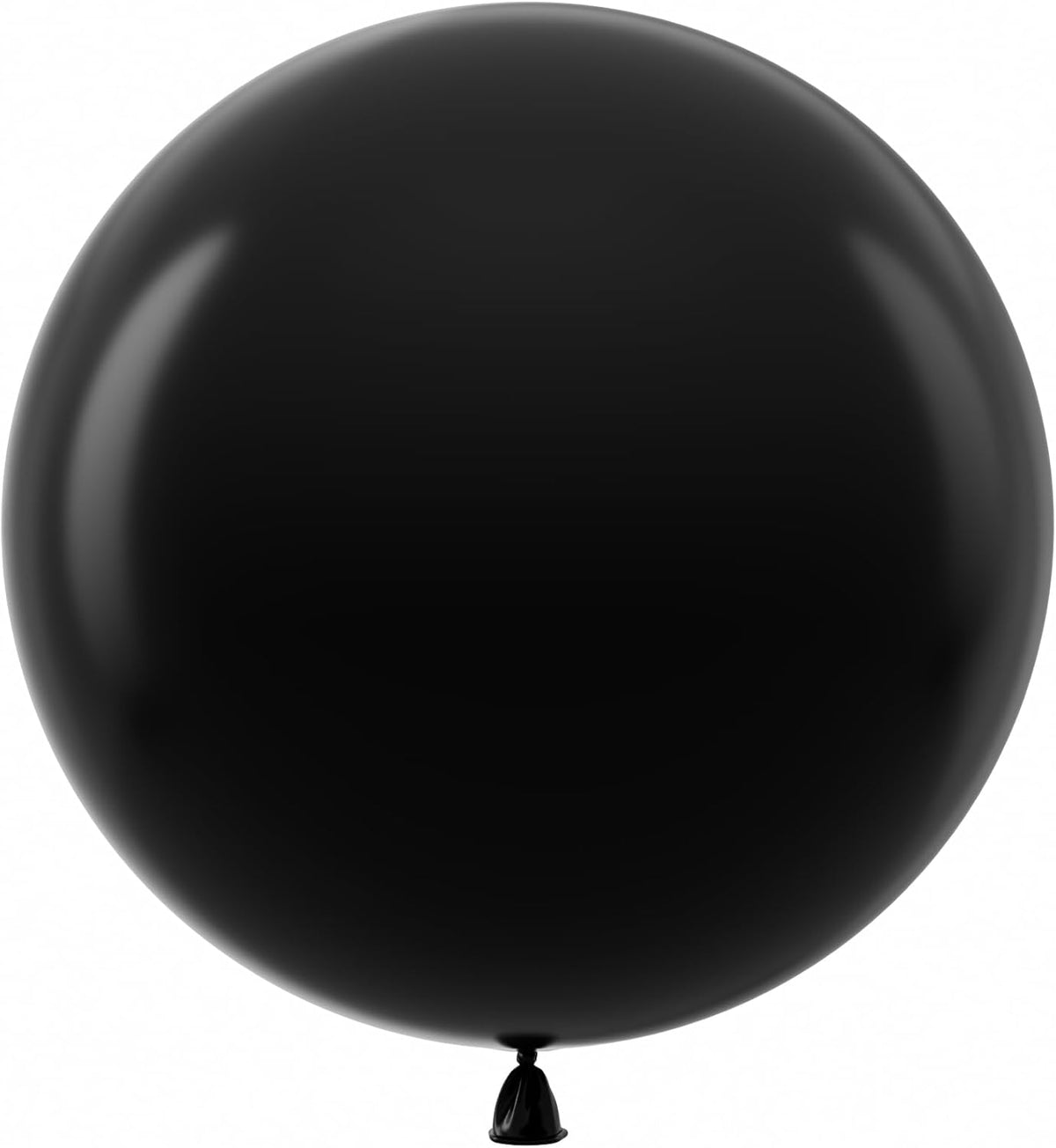 Bezente Black Giant Balloons 36 Inch - 8 Pack Jumbo Large Round Latex Balloon for Photo Shoot