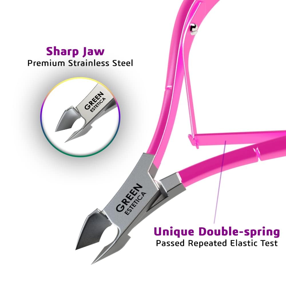 Professional Cuticle Trimmer Nail Cuticle Cutter Stainless Steel Cuticle Nippers with Sharp Blades