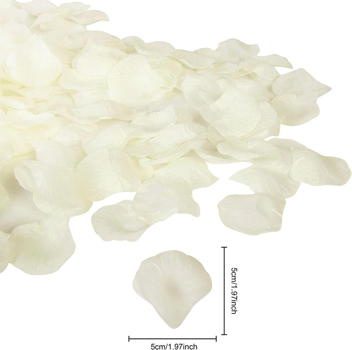 Ouddy Decor 5000 Pcs Rose Petals Artificial Flower for Valentine's Wedding Decor Romantic Night