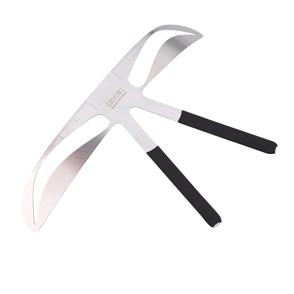 Eyebrow Mapping Tool,Eyebrow Patterns DIY Stencil, Stainess Steel Eyebrow Ruler Measurement
