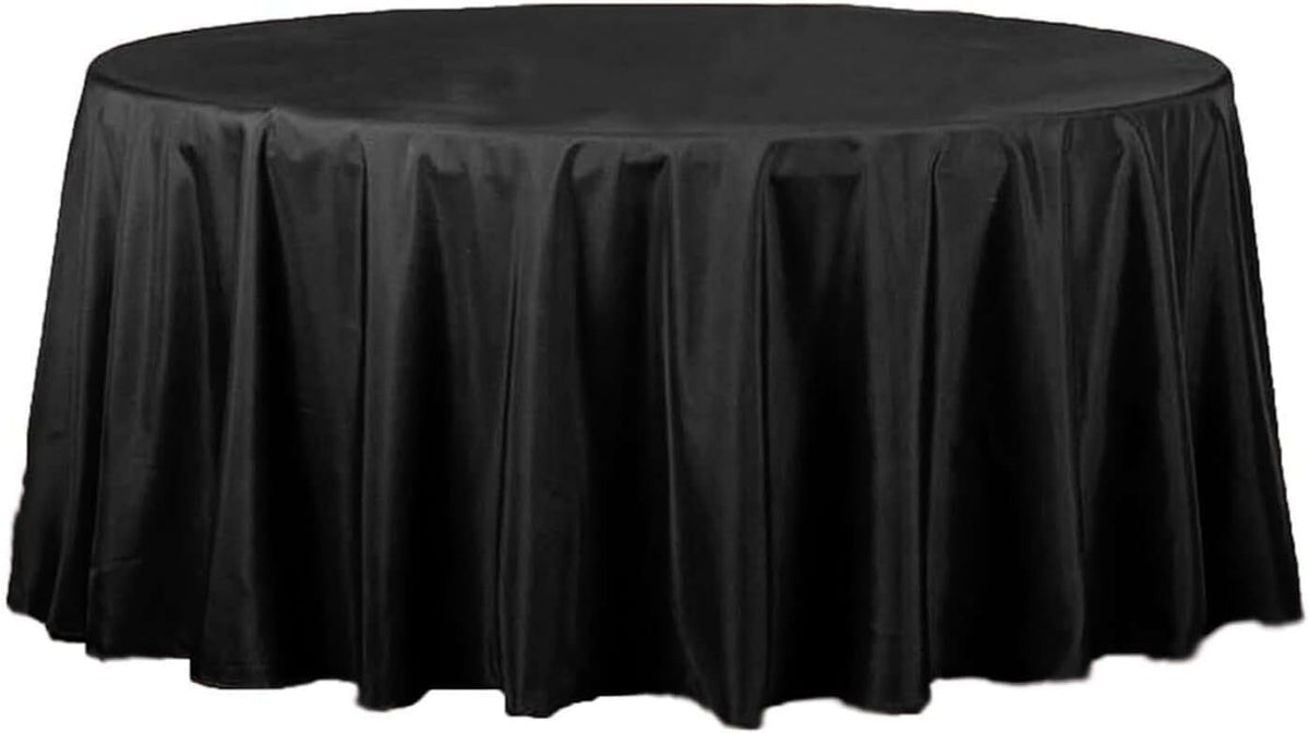 Efavormart Round Tablecloth, 120 Inch Stain & Wrinkle Resistant Washable Table Cloth, Decorative