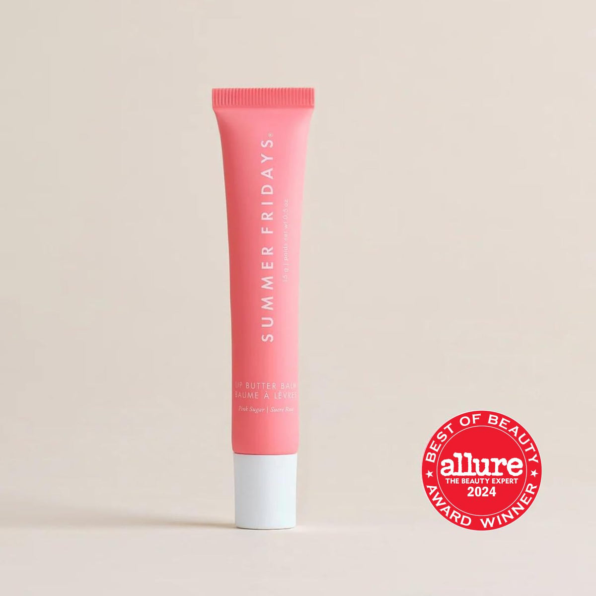 Summer Fridays Tinted Lip Butter Balm - Conditioning Vegan Lip Balm for Instant Moisture, Shine &
